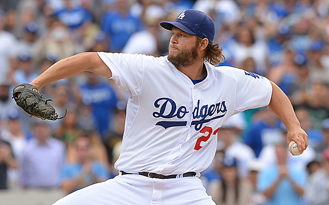 Clayton Kershaw will get the ball for the Dodgers in Game 1.