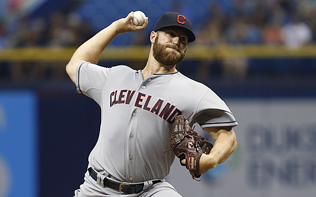 Cody Anderson was perfect through 6 1/3 innings.