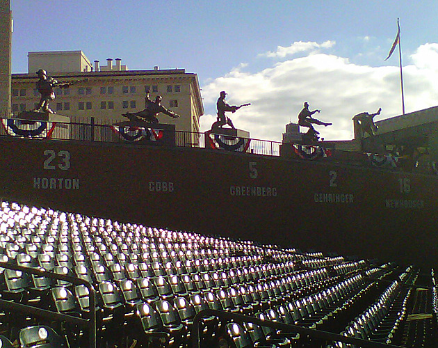 Eye on Photos: Beautiful Comerica Park set to host World Series