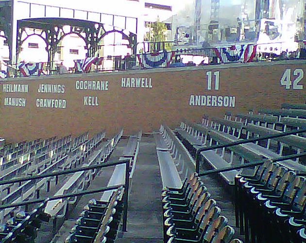 comerica park retired numbers