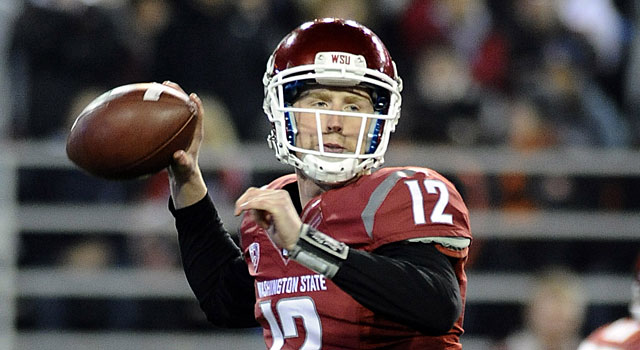 Connor Halliday returns to Washington State after throwing for 4,597 yards last year. (USATSI)