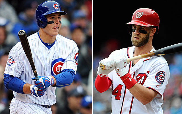 Rizzo's Cubs host Harper's Nats for four games.