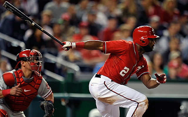 Denard Span has hit safely in 28 straight games.