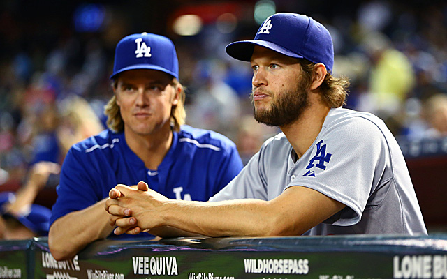 Clayton Kershaw and Zack Greinke led the Dodgers to their third straight NL West title.