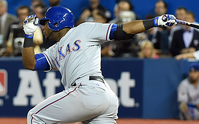Hanser Alberto's clutch hit helped the Rangers take Game 2.