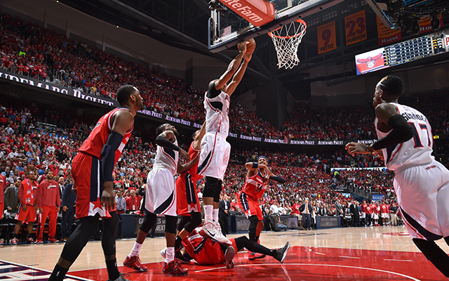 Al Horford stepped up big time for the Hawks.  (Getty)