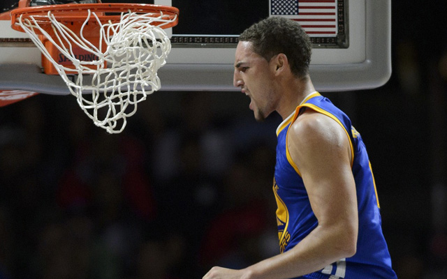 Klay Thompson is excited to stay a Warrior. (USATSI)