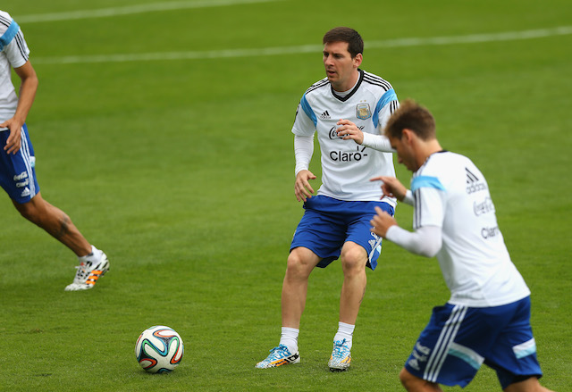 The 2014 World Cup could be a major statement opportunity for Lionel Messi. (Getty Images)