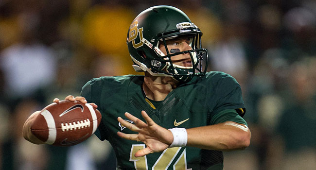 Bryce Petty threw for 4,200 yards and 32 touchdowns last season for Baylor. (USATSI)
