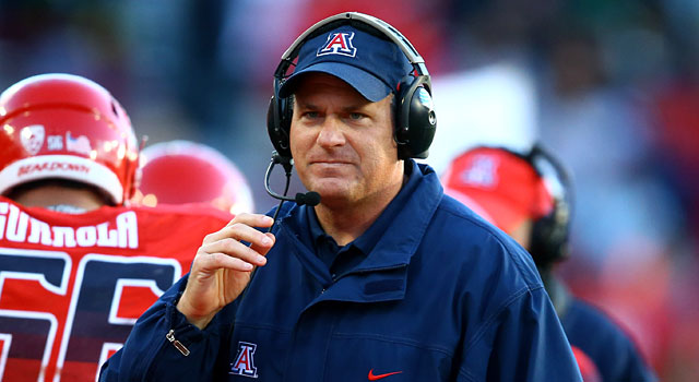 Rich Rodriguez and Arizona could be the sleeper of the Pac-12. (USATSI)