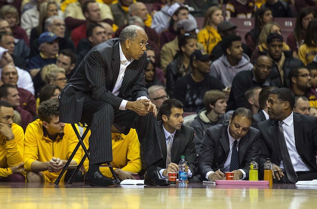 Tubby Smith hasn't advanced past the first game of the NCAA tournament during his six years at Minnesota. (USATSI)