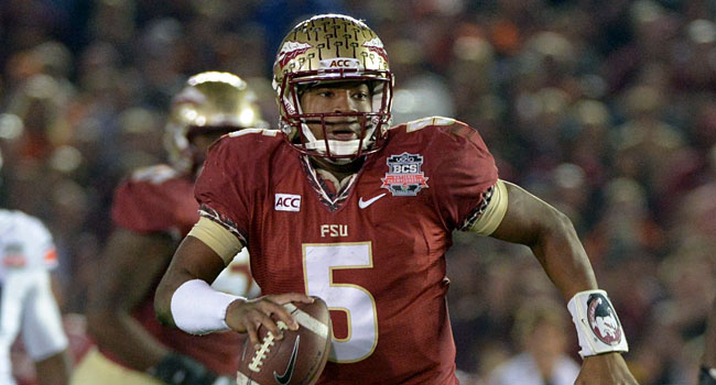 Jameis Winston and Florida State are favored to make the college football playoff. (USATSI)