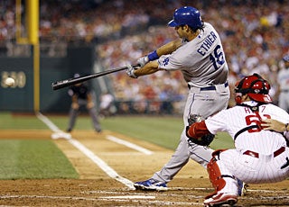 With four hits, four runs scored and six times on base, Andre Ethier has an outstanding night. (AP)