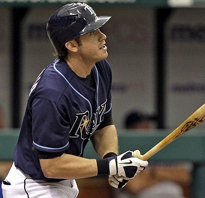 Evan Longoria does most of the damage in the series, going 7 for 12 with eight RBI for Tampa Bay. (AP)