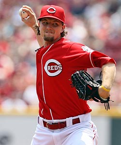 Reds rookie Mike Leake, pitching for Arizona State last season, has been moved to the bullpen. (Getty Images)