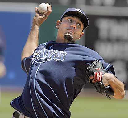 For the second time this season, pitchers who have thrown no-hitters match up.  In this battle, Matt Garza tops Dallas Braden. (AP)