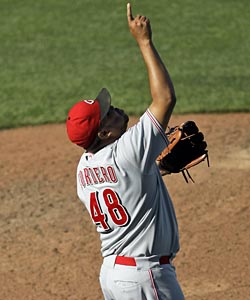 Francisco Cordero's Reds are still looking up after their 6-3 West Coast trip. (AP)