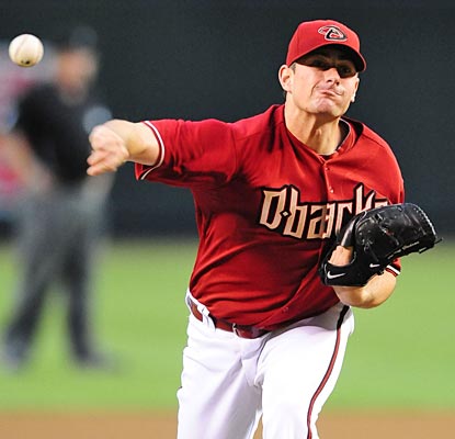 Daniel Hudson keeps the Giants in check, throwing seven innings while surrendering five hits and one run.  (US Presswire)