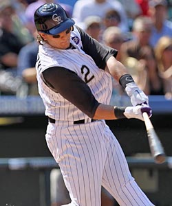 Troy Tulowitzki continues to slug with a hot stick, having hit 11 home runs ... in September. (Getty Images)