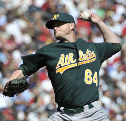 Rookie Bobby Cramer, 30, wins his second consecutive start and helps the Athletics beat the Twins.  (AP)