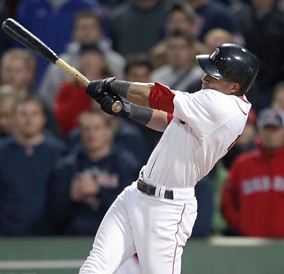 Eric Patterson notches just one hit in six at-bats but he makes it count as it drives in the winning run in 10th inning.  (AP)
