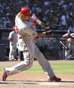 Werth played for the Blue Jays and the Dodgers before becoming an All-Star with the Phils in '09. (Getty Images)