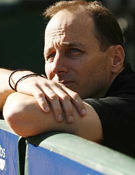 Yankees GM Brian Cashman didn't think it was worth paying closer money for an eighth-inning guy. (US Presswire)