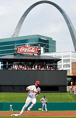 Albert Pujols seems almost as synonymous with St. Louis as the arch. (Getty Images)