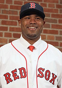 Carl Crawford (pictured) and Adrian Gonzalez are the big Red Sox offseason additions. (Getty Images)
