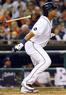 Miguel Cabrera's 2010 numbers have him ranked as No. 2 in the AL in slugging (.622) and BA (.328), and first in RBI (126). (US Presswire)