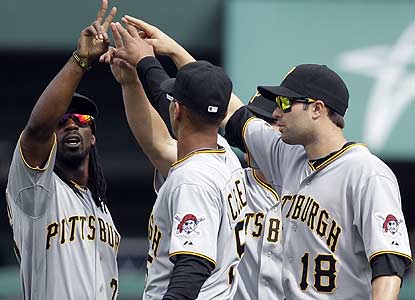 The Pirates win consecutive road series for the first time since Aug. 20-26, 2007. (AP)