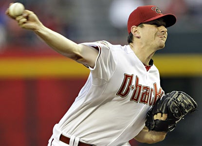 It takes Daniel Hudson fives games before earning his first win of the season. He also drives in two RBI to help his cause. (AP)