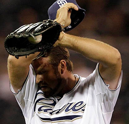 Padres closer Heath Bell works his way through the ninth inning vs. the Diamondbacks on Friday. (AP)