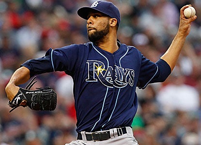 David Price K's seven over eight innings and becomes the first pitcher to win at Cleveland since April 2. (AP)