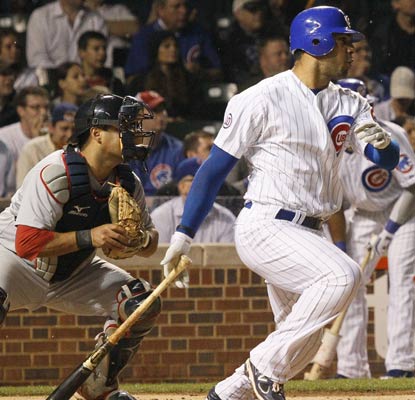 Carlos Pena contributes two hits and two RBI to the Cubs' biggest offensive output this season.  (AP)