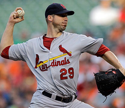 Chris Carpenter goes the distance for the second time this season and and for the 31st time in his career. (Getty Images)