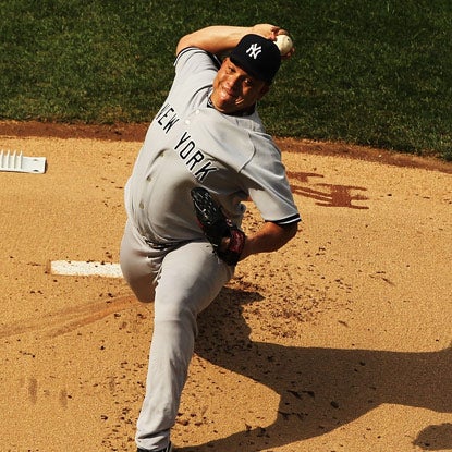 The Yankees' Bartolo Colon returns from the DL and delivers six shutout innings against the Mets.  (Getty Images)