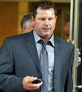 Roger Clemens' lawyers challenge the authenticity of evidence containing the former pitcher's DNA. (AP)