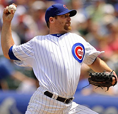 A day after the bullpen blows a Cubs victory, Ryan Dempster locks the win for Chicago by pitching eight scoreless innings. (AP)