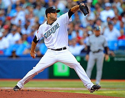 Brandon Morrow is solid against the Yankees, allowing a run and four hits in 6 2/3 innings. (US Presswire)