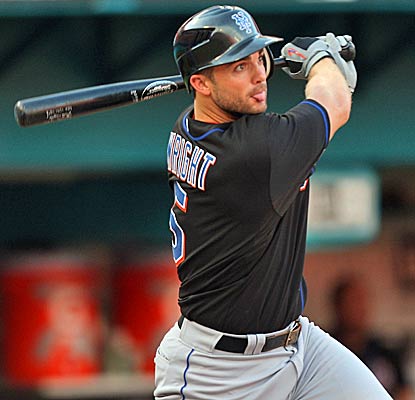 David Wright goes 2 for 5, including a pivotal tiebreaking single in his return from the disabled list. (Getty Images)