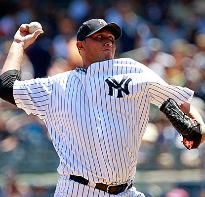 Freddy Garcia wins his 10th game, striking out six in six innings while allowing two runs on five hits. (Getty Images)