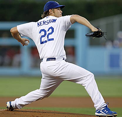Clayton Kershaw wins for the sixth time in his last seven starts to earn a career-high 14th victory. (AP)