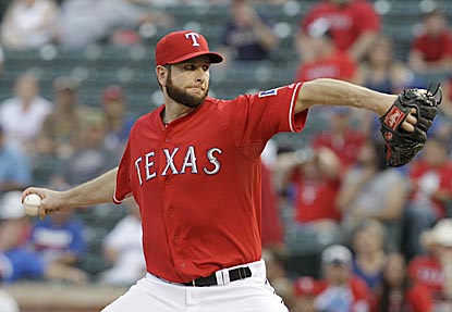 In his first start of 2011, Scott Feldman goes six shutout innings. It's his first victory as a starter since June 18, 2010.  (AP)