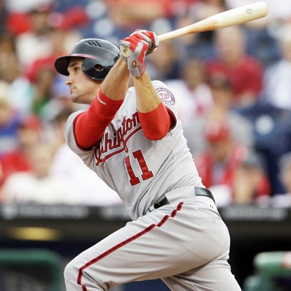 One swing by Ryan Zimmerman in the bottom of the 10th is all it takes for the Nationals to drop the Phillies. (Getty Images)
