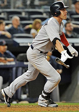 While his Red Sox teammates have more or less collapsed around him, Jacoby Ellsbury has not. (Getty Images)