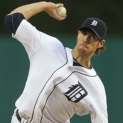 Doug Fister pitches eight shutout innings in a playoff tuneup for the Tigers.  He is 7-0 with a 0.65 ERA in his last 8 starts. (Getty Images)