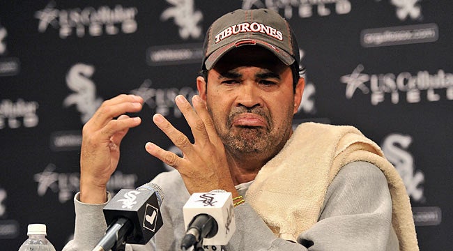 Ozzie on leaving the White Sox: 'My picture's up on the wall. I hope they don't take it down.' (Getty Images)