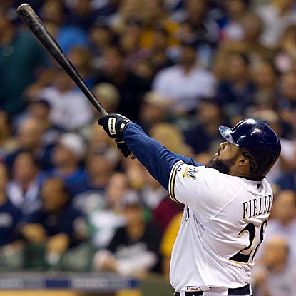Prince Fielder enjoys a monster night Tuesday, hitting three home runs for the first time in his career. (US Presswire)
