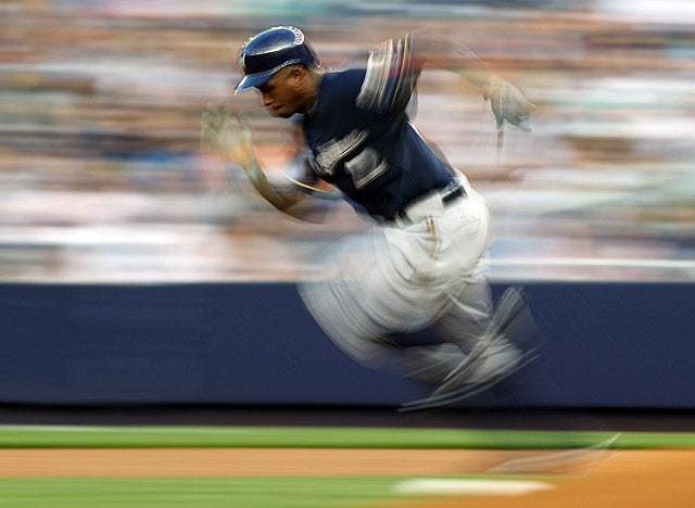 Nyjer Morgan brings energy to the Brewers -- maybe 'too much energy,' says Albert Pujols. (Getty Images)